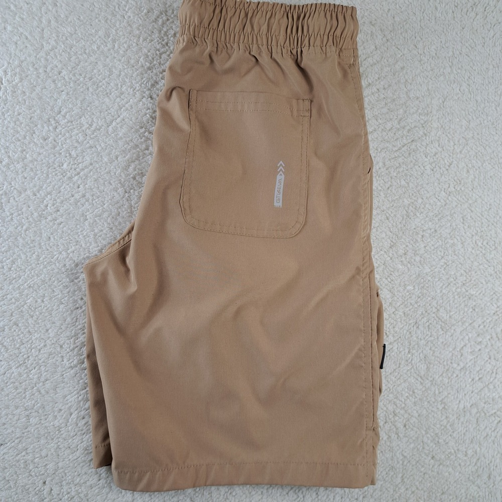 GTL4 Men's Utility Shorts Size Medium Tan Hiking Fishing Outdoor